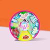 European Wooden Rotating City Fridge Magnet Creative Travel Souvenir Refrigerator Magnet Decoration Gift For Tourists Home Decor