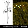 Waterproof Solar Firefly Courtyard Lights for Garden and Villa Decor