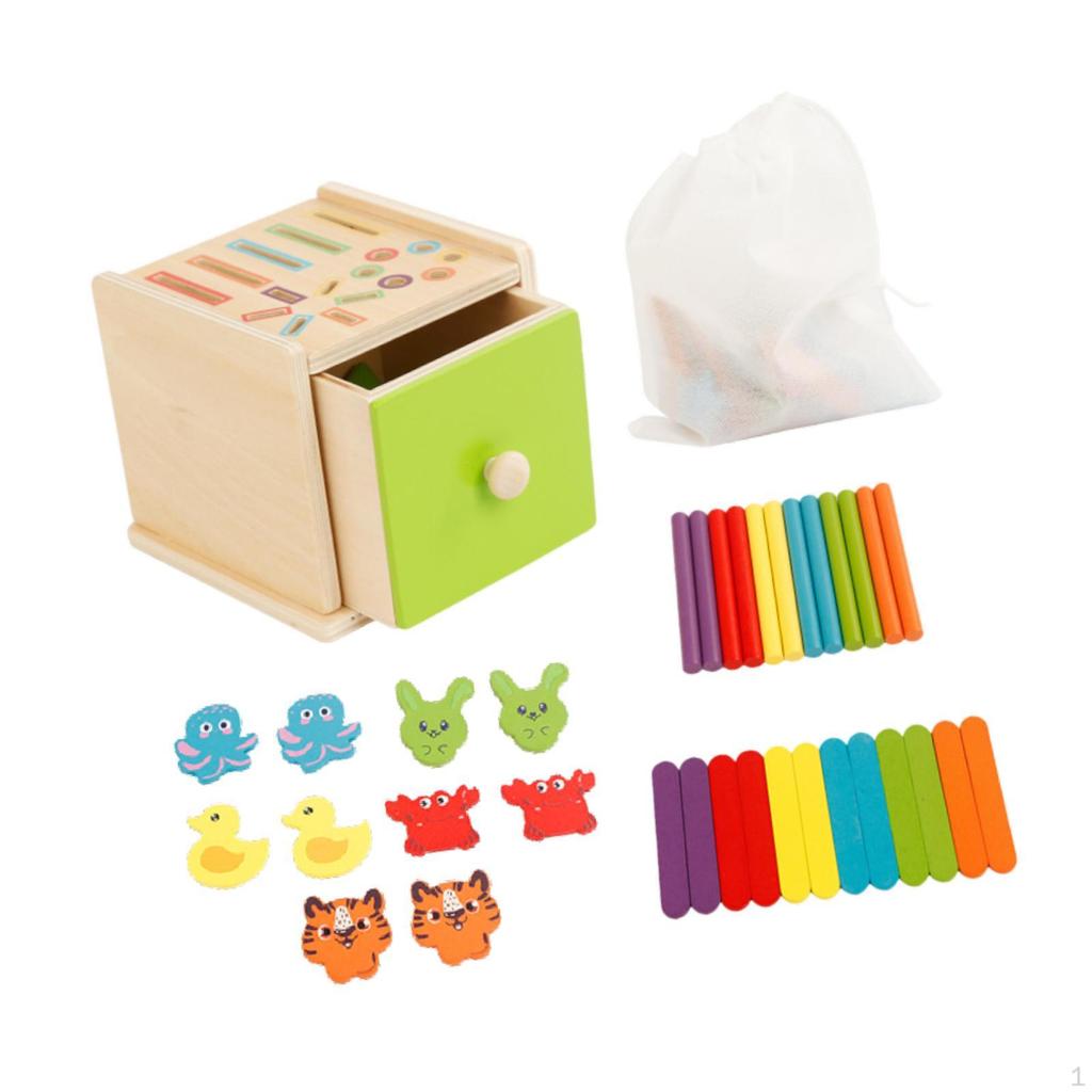 Color Shape Sorter Toy Early Learning Geometric Cognition Educational Recognition for