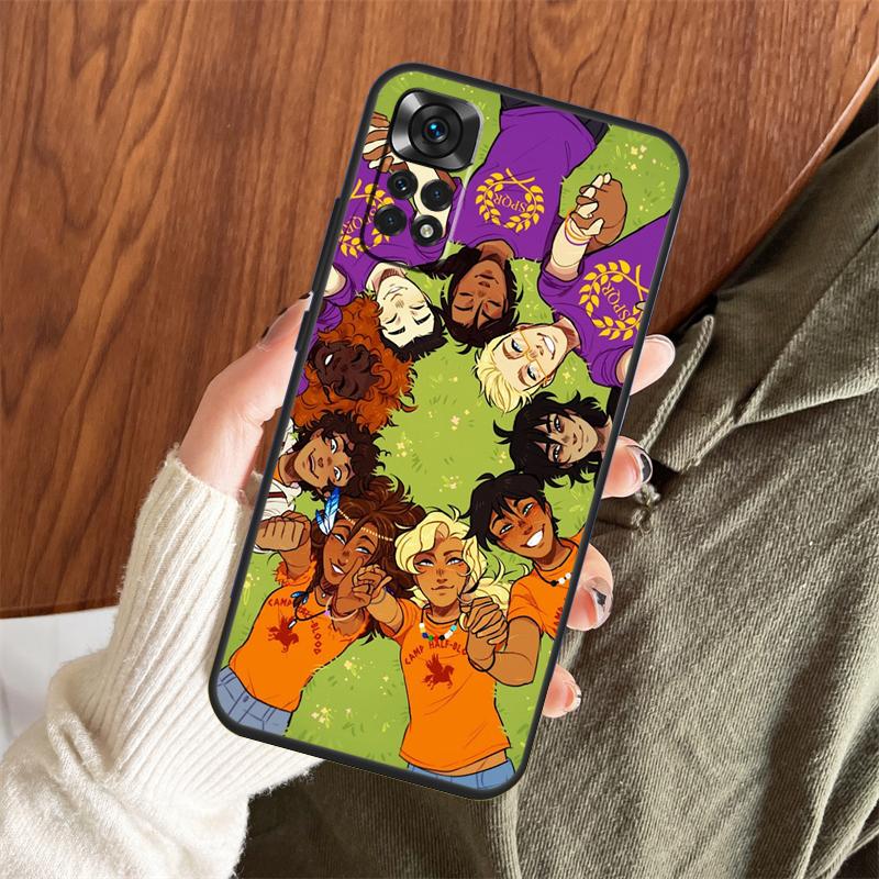 P-Percy Jackson Cartoon Case For Xiaomi Redmi 14C 13C 10C 12C Redmi Note 14 Pro 13 12 11 9 10 9S 10S 11S 12S Cover