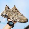 Autumn new thick-soled heightening dad shoes breathable and comfortable casual sports shoes