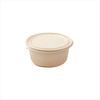 Mr. Corn 1000ml Biodegradable Round Meal Box