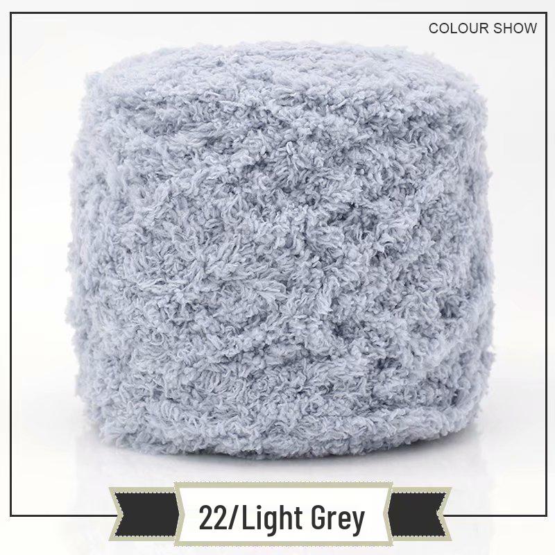 

3-прядная пряжа из кораллового флиса для полотенец - 2 мотка для вязаной вручную детской сумки, обуви, шапки, шарфа, пальто - Бесплатная доставка