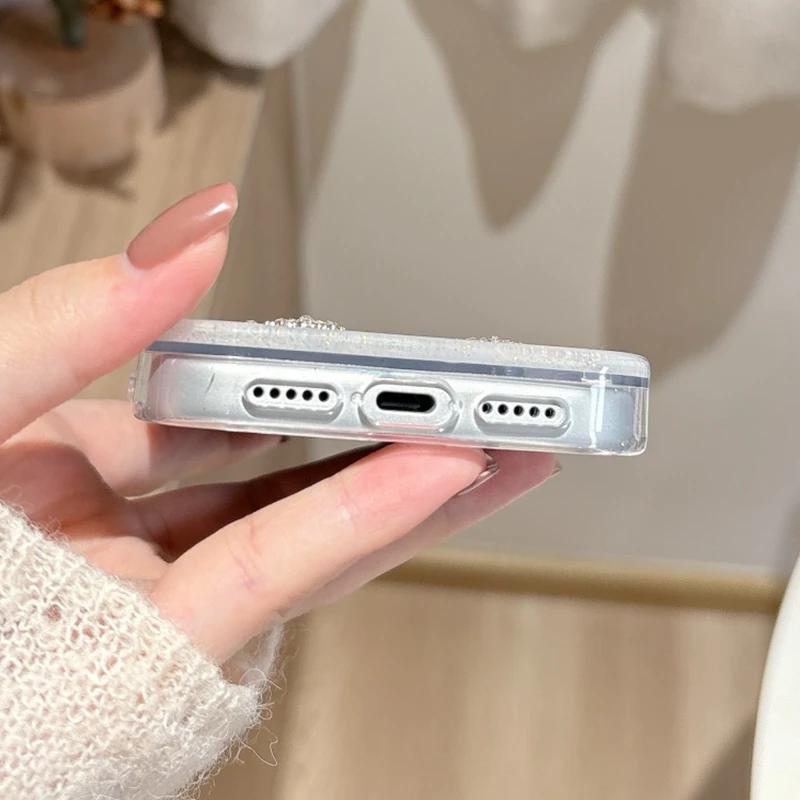Minimalism Advanced Christmas Clear Case Winter Style Phone Cover For For Iphone 17 16 1 14 13 12 11 Pro Max Gift for Girls