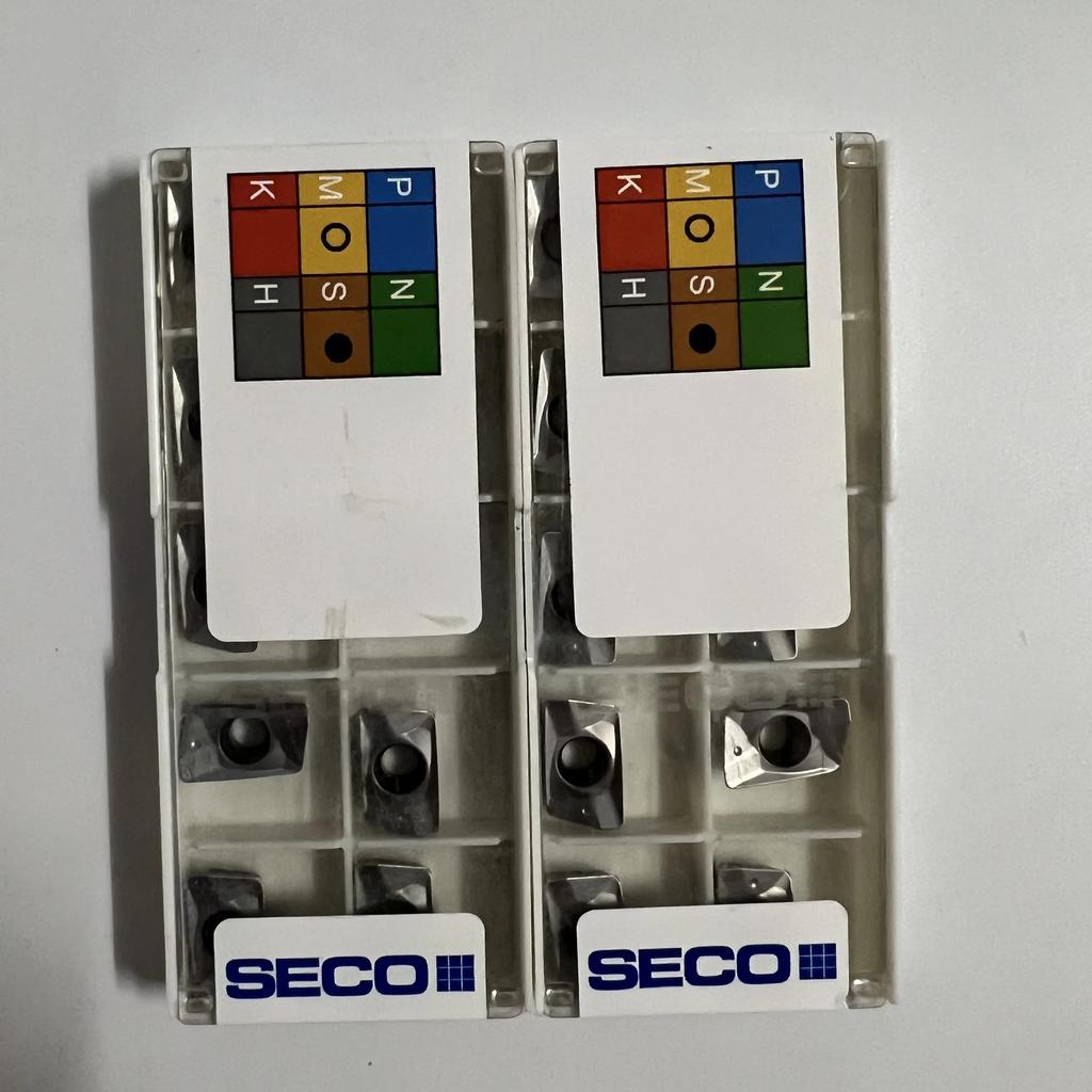 Seco / XOEX120408R-M07,MS2050 /Original Genuine CNC Alloy Blade 10 PCS