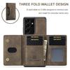 Retro Magnetic Leather Wallet Card Phone Case For Samsung Galaxy S26 Ultra S25 FE S24 Plus S23 S22 S21 S20 Flip Back Cover Coque