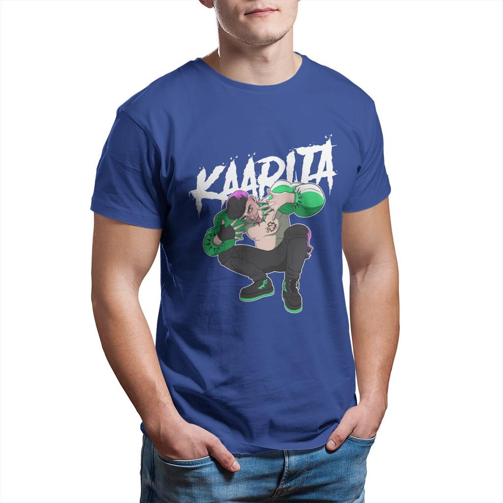 Kaarija Eurovision Cha Cha Cha Men's T Shirt  Leisure Tee Shirt Short Sleeve Crew Neck T-Shirt Cotton Classic Clothes
