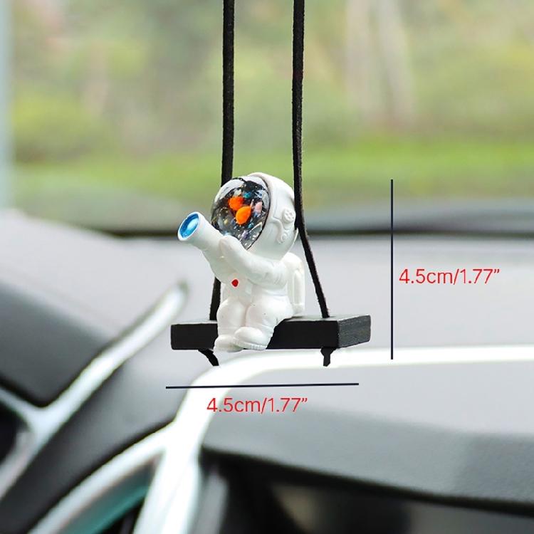 Car Pendant Hanging Ornament Astronaut New Year Gifts Rearview Mirrors Pendant