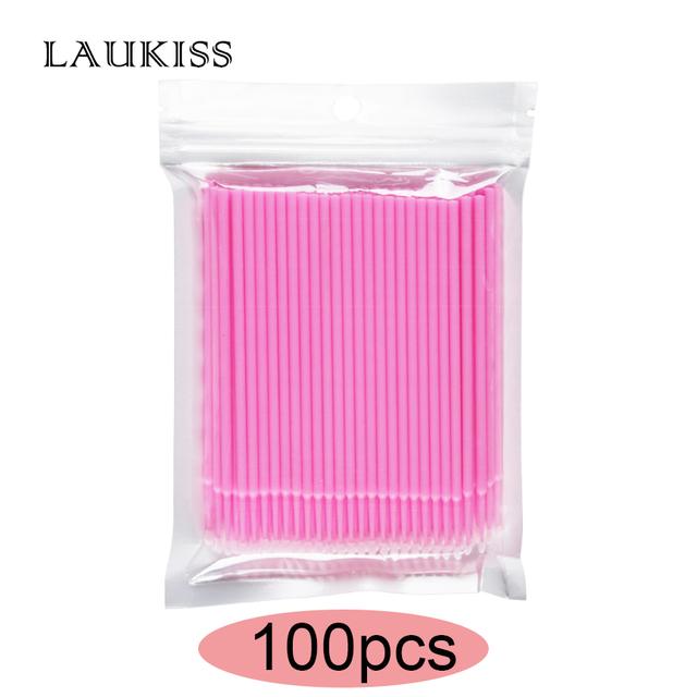 50 /100 /300 /500pcs Eyebrow Eyelash Brushes Eyelash Spoolies Mascara Wands Disposable Applicator For Eyelash Extension Makeup Tool