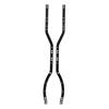 Chassis Frame Rails Carbon Fiber Beams for Axial SCX10 I SCX10 II RC Car Crawler Truck
