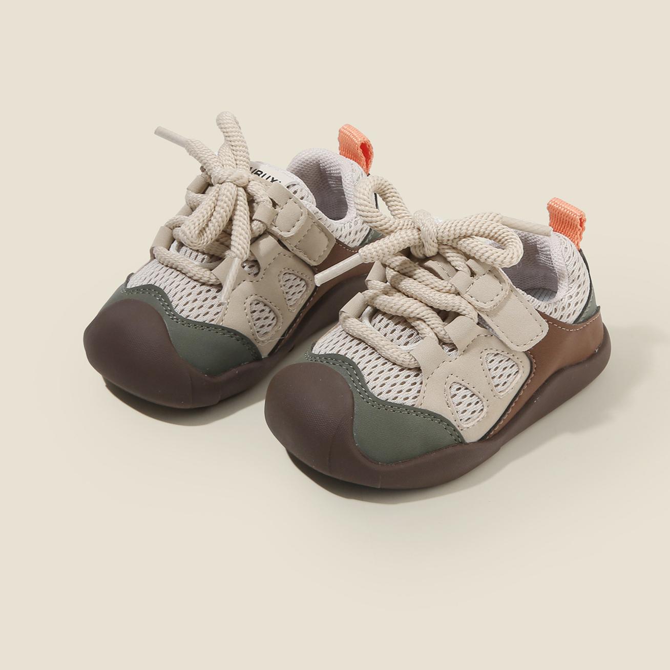 

Детская обувь для малышей Обувь с мягкой подошвой Сетчатая обувь Дышащая повседневная обувь Модная обувь для пап 26 зелёный