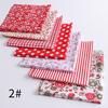 24 x 25 cm bavlněná tkanina s potiskem Látka na šití prošívané tkaniny pro patchwork vyšívání Příslušenství pro ruční výrobu