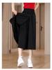 2025 High-Waisted Slim-Fit Split Culottes for Summer