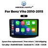 Compatible with Mercedes-Benz Vito 2010-2015: Android Car GPS Navigation MP5 Bluetooth Player with Carplay.