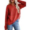 IHUASU Autumn Winter Women's Casual Shirt Solid Color Long Sleeve Splicing Solid Color Loose Hoodie Women On