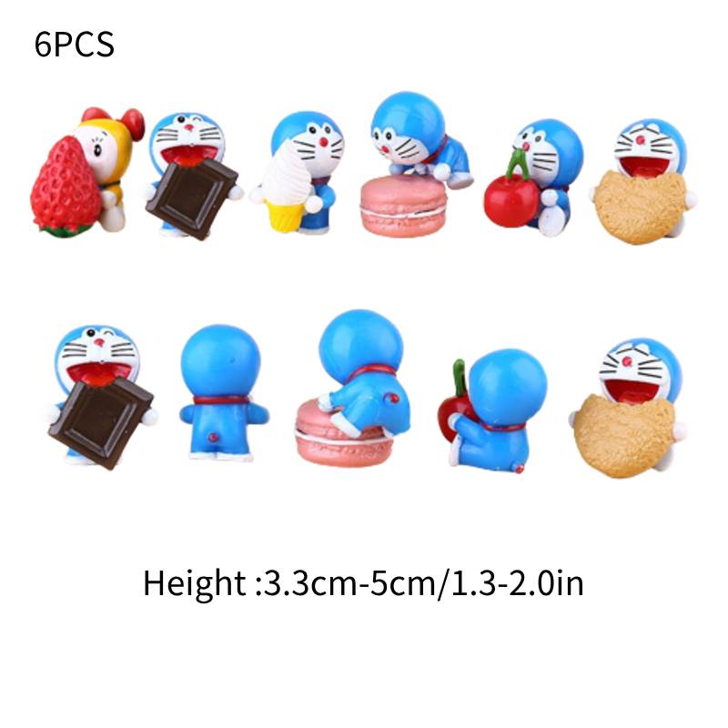 

Дораэмон Мультяшная Фигурка Аниме Периферия ПВХ Модель Игрушка Украшение для Дома Подарок для Поклонников