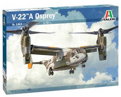 Platz Italeri American Aircraft Osprey Plastic Model IT1463 1/72 V-22A (Airplane)