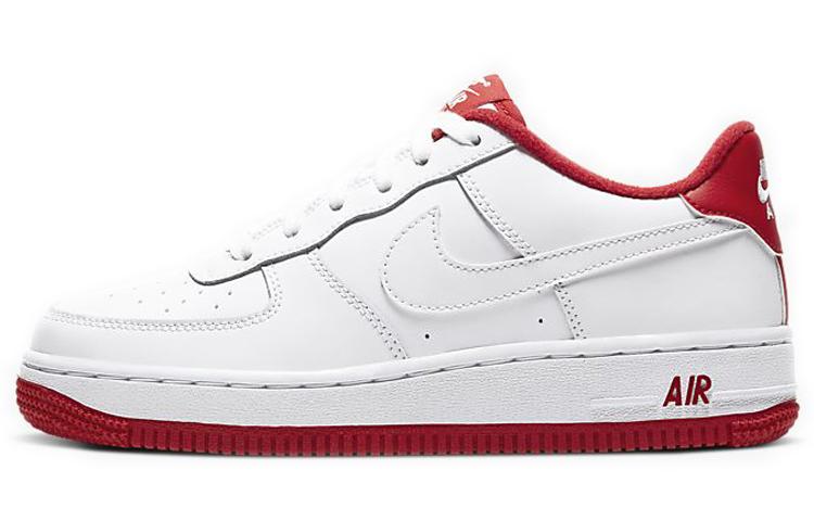 

Nike Air Force 1 White University Red GS CD6915-101 39