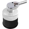 74mm 15 Flute Oil Filter Wrench, Cap Type Oil Filter Removal Tool Aluminum Oil Filter Cap Wrench for Cars (Model 903-3)