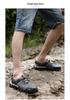 Men's Lightweight Breathable Summer Outdoor Mesh Water Shoes for Mountaineering