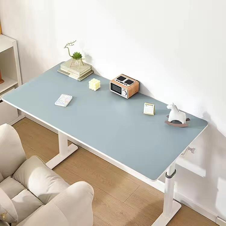 Leather Double-Sided Stain-Resistant Desk Pad: XL Writing, Nail Art, and Mouse Pad