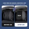 Cuscino per poggiatesta per seggiolino auto in seta ghiacciata, con copertura antipolvere, per KIA Rio K5 K2 Sportage Ceed Sorento Picanto Stinger lqrd40