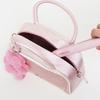 VODANA Mini Fer à Lisser de Poche - [STYLING CHEVEUX CORÉEN] Redresseur de Cheveux Céramique Portable avec Tension Universelle & Pochette de Voyage