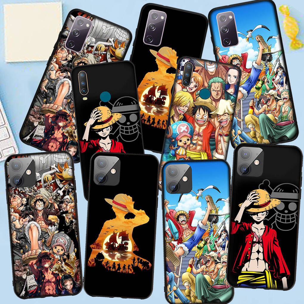 Phone Case for iPhone 17 15 16 Plus Redmi Note 14 12 11 13 Pro Max Huawei P30 P20 Lite OPPO A60 A40 A80 A54 Funda Roronoa Zoro One Pieces Luffy Cover