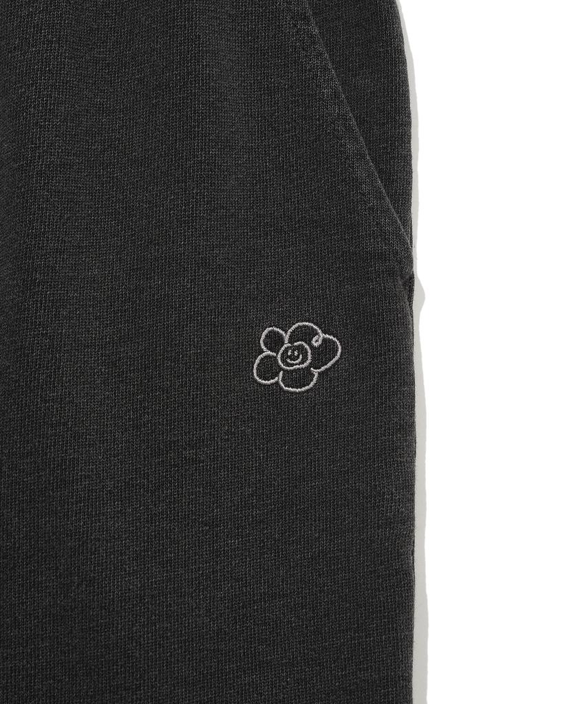 WACKY WILLY Women'S Semi-Wide Washed Cargo Pants Grey