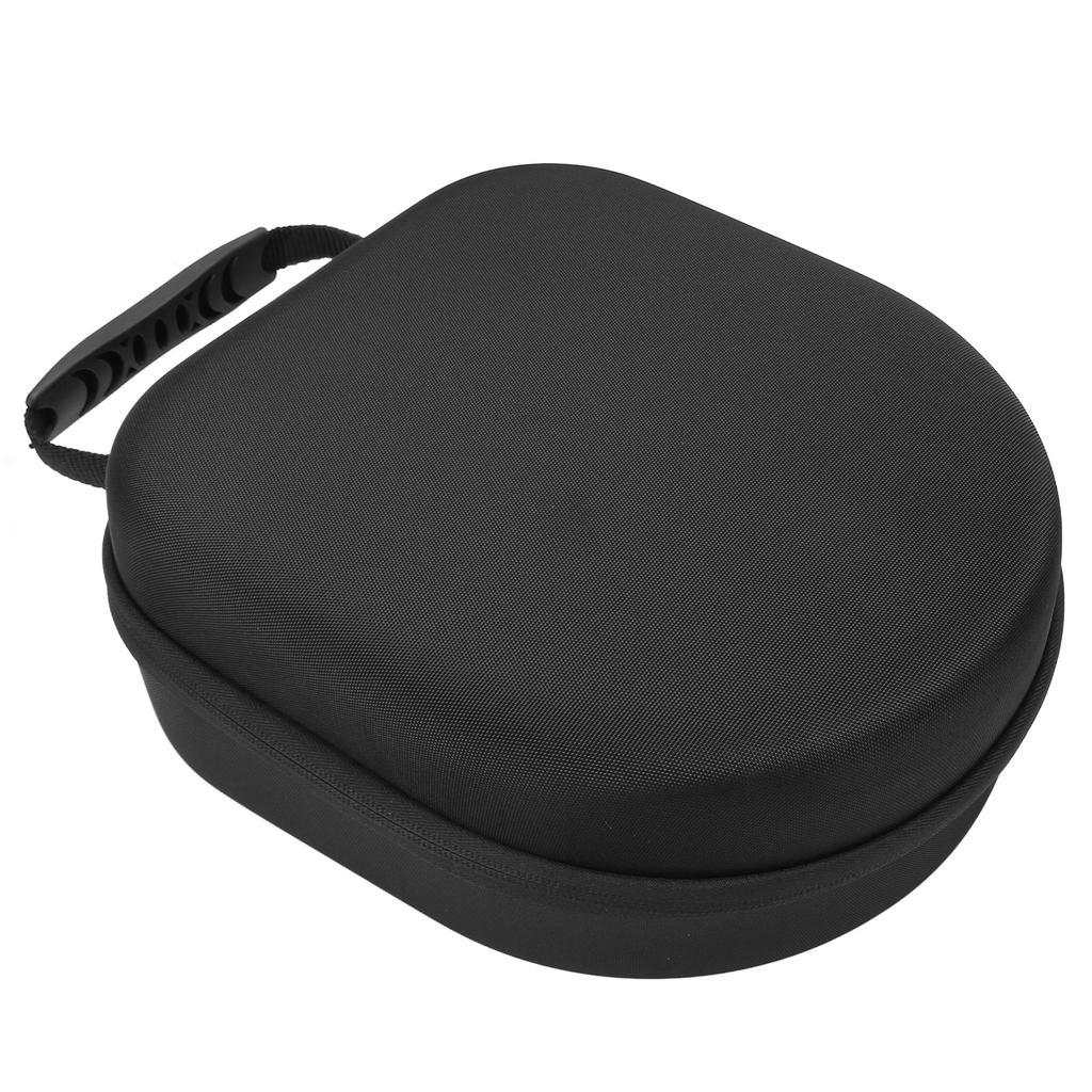 Headphone Case Waterproof Hard Shell Inner Mesh Pocket Protective Air Purifying Headset Carry Bag wi