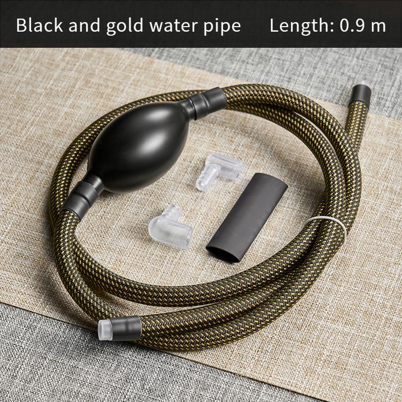 Geflochtene Teeablage Ablaufschlauch Silikon Hochtemperaturbeständig Wasserschlauch Mit Saugkugel Kung Fu Tee Set Zubehör