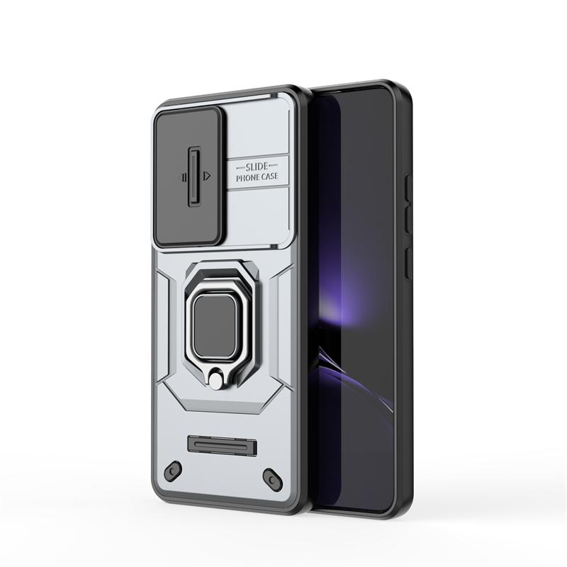 Shockproof Case For Xiaomi Poco X7 Pro Case Poco X7 Pro 5G Ring Holder Magnetic Full Back Cover For Poco X7 Pro Push Window Case