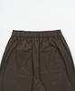 TOFFEE WOMEN W Button Pocket Bermuda Pants (Khaki Brown)
