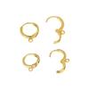 14K Gold Filled Round Hoop Components for DIY Jewelry