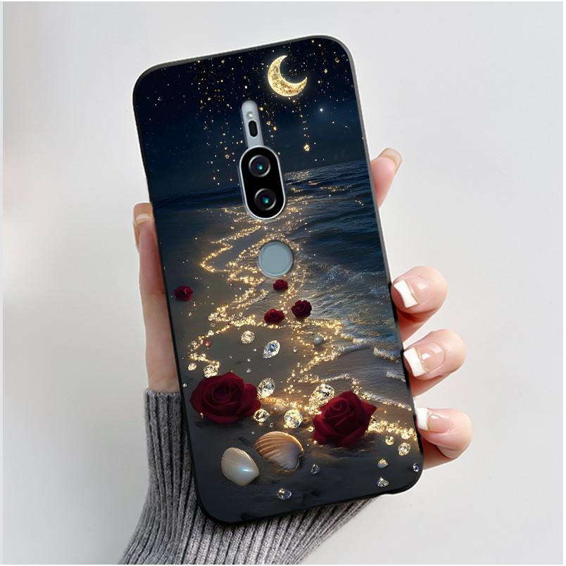 Fodral För Sony Xperia XZ2 Premium Silikon Mjuk Lyxig Söt Kärlek Kanin Baksida För Xperia XZ2premium H8166 H8116 SO-04K Fodral