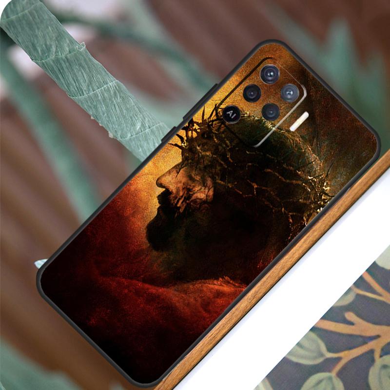 Christian Jesus For OPPO A52 A72 A92 A98 A78 A58 A5 A9 A15 A17 A77 A53S A57S A94 A74 A54 A16 A76 A96 Case