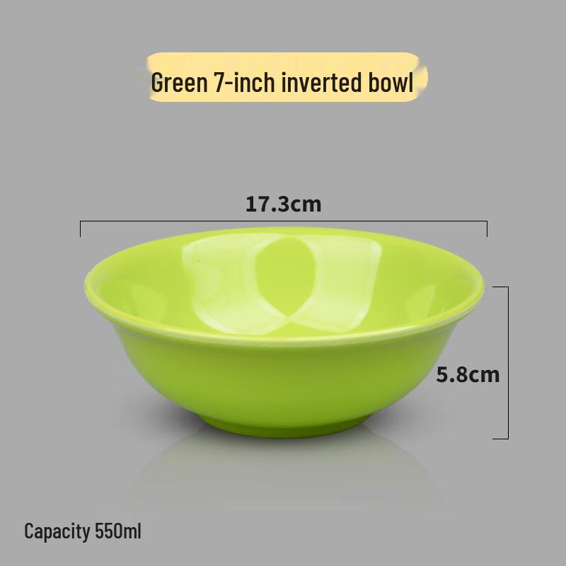 A3 Japanese Melamine Anti-Spill Conical Bowl