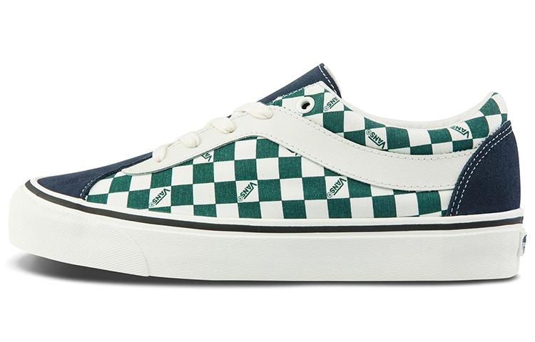 Vans Bold Ni Checkerboard Green/White VN0A3WLP5E1 34.5