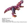 3D-gedruckte Dinosaurier-Figur Bewegliche Gelenke Tyrannosaurus Figur Gelenkiges Dino-Modell Spielzeug Zuhause