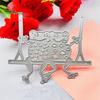 Metal Die Cuts Seesaw Frog Scrapbooking Stencil Card Embossing DIY Photo Album