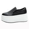 Fashion A Slip-on Small White Shoes Women 2025 Spring New Thick Soles Increase Women's Shoes Casual Everything Muffin Love Lazy