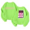 Kids' Fashionable Girls' Lightweight Long-Sleeve Pullover with Pocket  Featuring Witch  Girl Group Print and Round Neck
