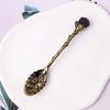 Koffielepel Kristallen Kop Vintage Dessertlepel Ergonomische Handgreep Tafelgerei voor Precieze Kruiding Serveren van Desserts Elegante Keukengerei