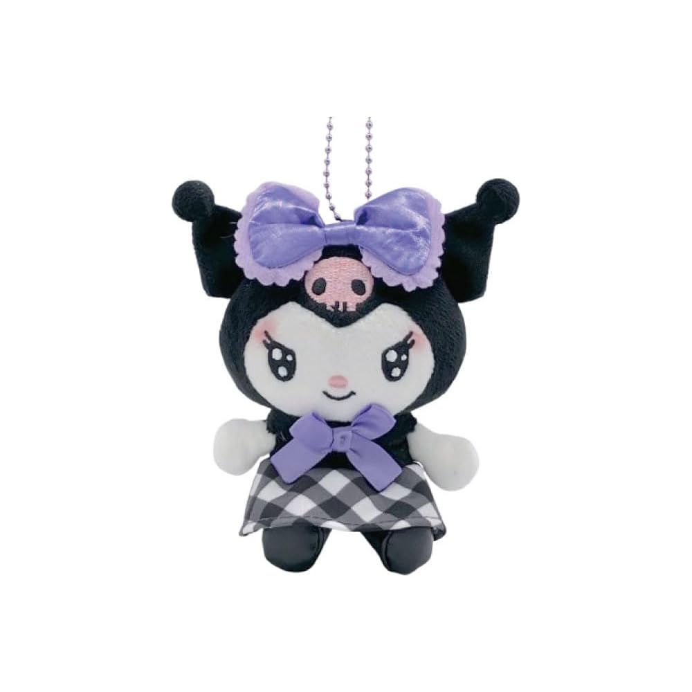 Nakajima Corporation My Melody Kuromi Mascot Collection Plush Toy 11x10x5cm