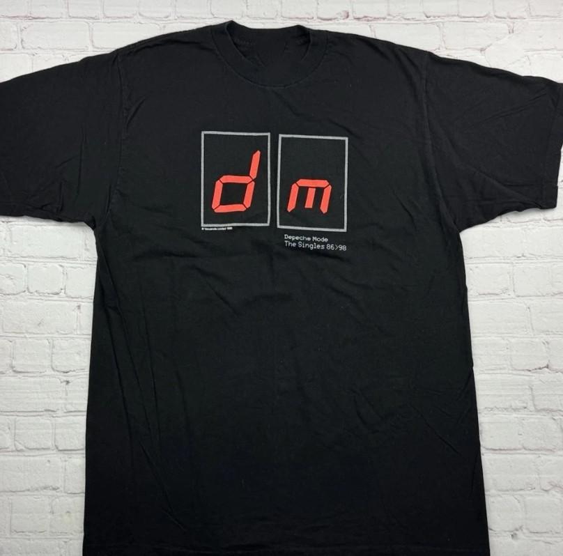 Depeche Mode 1998 The Singles Tour Футболка S-5XL Футболка Унисекс Футболка M