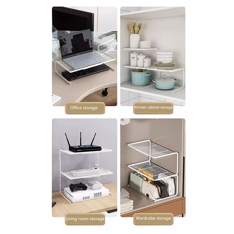Computer Monitor Stand Bracket Pc Screen Rack Laptop Cooling Holder Desktop Keyboards Mouse Storage Organizers For Macbook