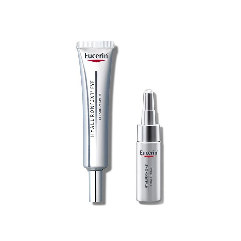 Eucerin Hyaluron 3X Eye Cream + Concentrate Serum