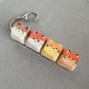 Cute Cat Mechanical Keyboard Switch Tester Kawaii Keycap Keychain Quiet Fidget Toy for Office Work Stress Relief
