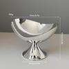 Decorative And Multifunctional Metal Fruit Bowl, Ideal for Storing Snacks Drinks, Perfect