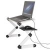 Laptop Stand Ergonomic Adjustable Folding Notebook Computer Riser for Home Office Travel 3 Folding